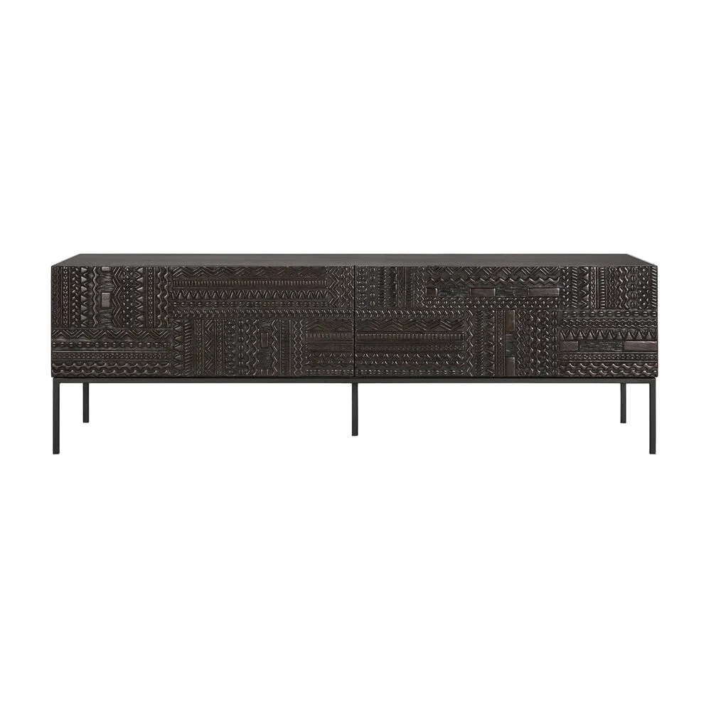 ETHNICRAFT TABWA TV CUPBOARD – TEAK OFF BLACK | ,829.00 – ,709.00
