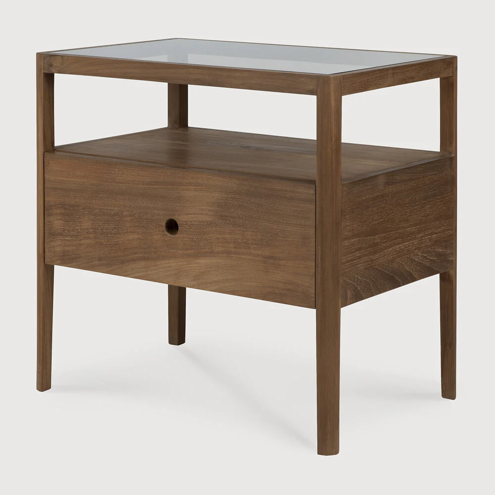 ETHNICRAFT SPINDLE BEDSIDE TABLE - RECLAIMED TEAK | $889.00 - Image 2