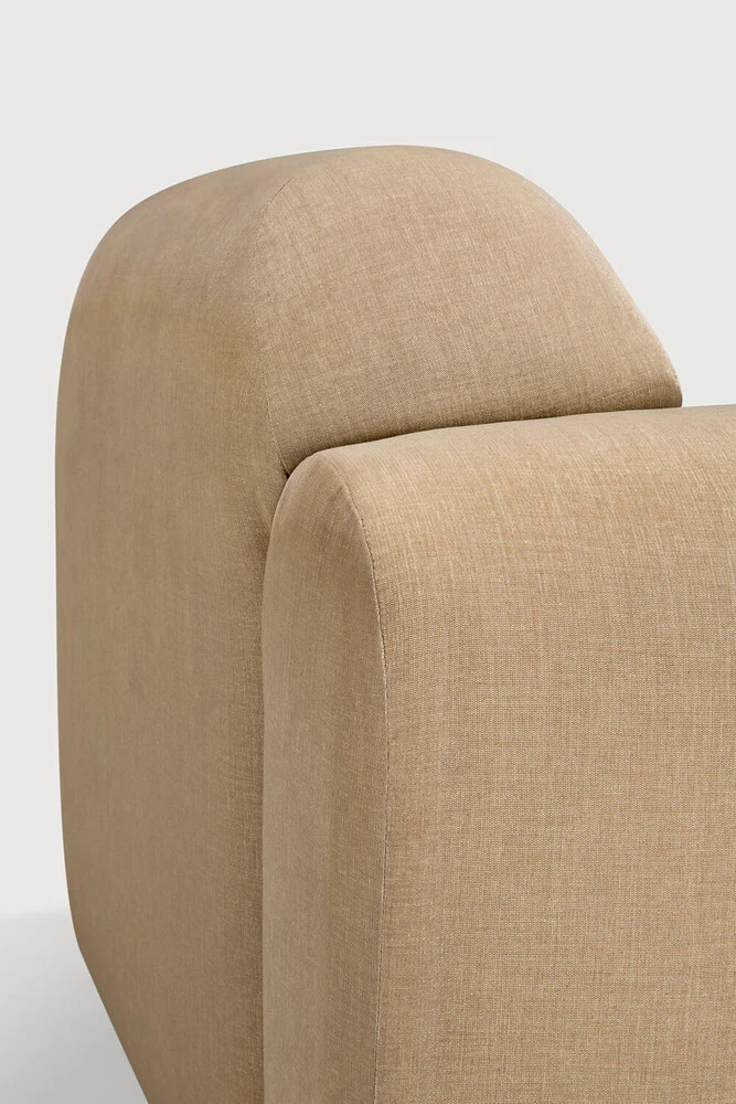 ETHNICRAFT BULKY MODULAR SOFA - 3 - ROUND FOOTSTOOL | $4,547.00 - Image 3