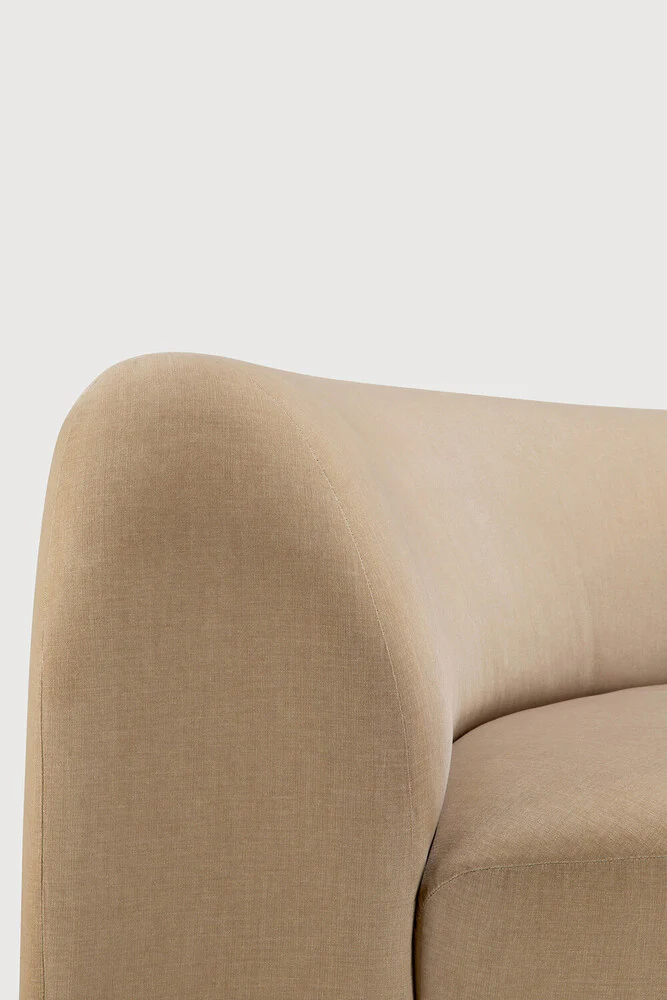 ETHNICRAFT BULKY MODULAR SOFA - 5 - ROUND FOOTSTOOL | $7,805.00 - Image 3