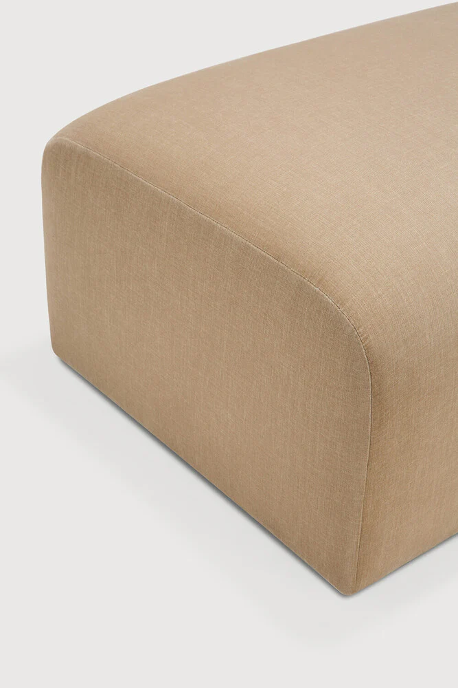 ETHNICRAFT BULKY MODULAR SOFA - 5 - ROUND FOOTSTOOL | $7,805.00 - Image 2