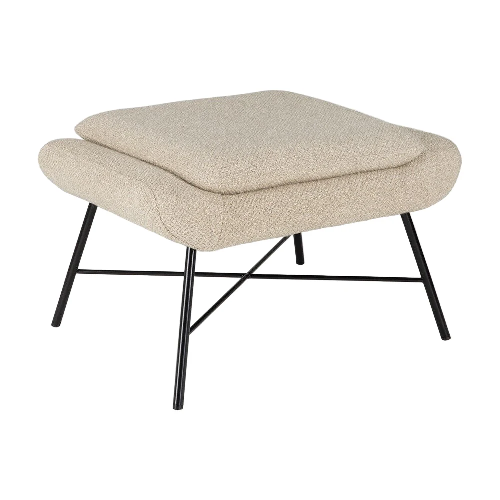ETHNICRAFT BARROW FOOTSTOOL - OFF WHITE | $809.00 - Image 1