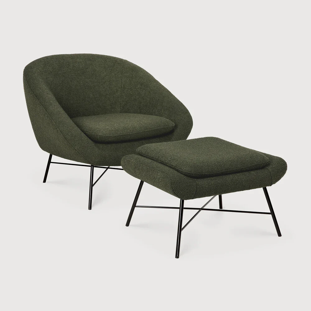 ETHNICRAFT BARROW FOOTSTOOL - PINE GREEN | $809.00 - Image 3