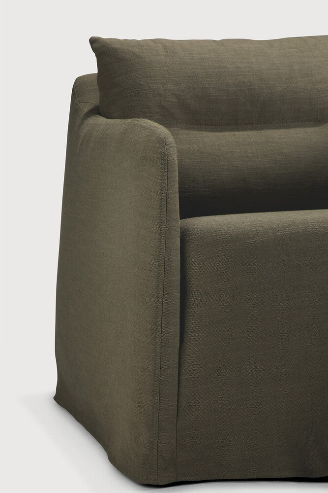 ETHNICRAFT WEAVE LOUNGE CHAIR - GREEN | $2,209.00 - Image 3