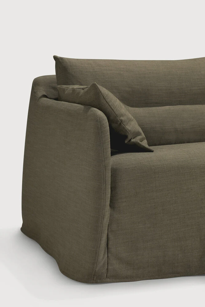 ETHNICRAFT WEAVE SOFA - GREEN | $4,109.00 - Image 3
