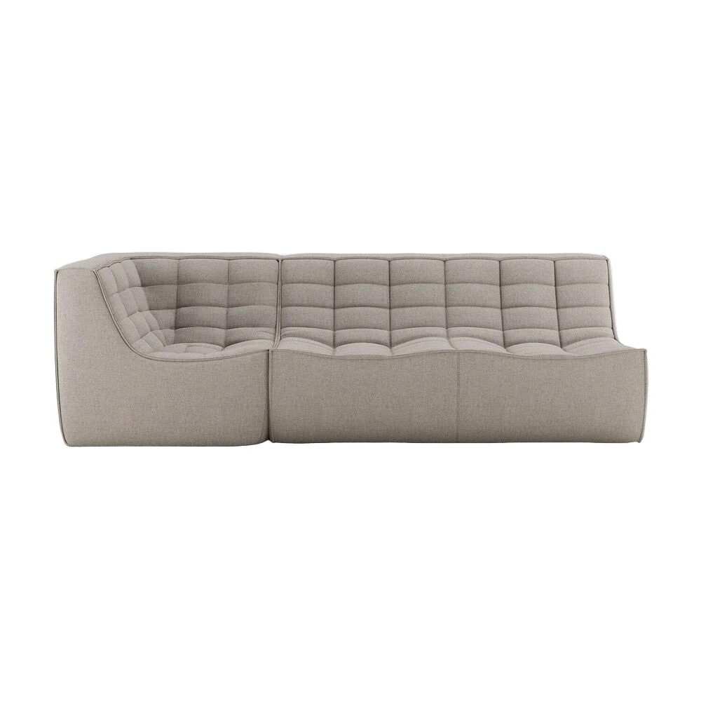 ETHNICRAFT N701 MODULAR SOFA - 3 - 90 SQUARE CORNER | $5,058.00 - Image 1