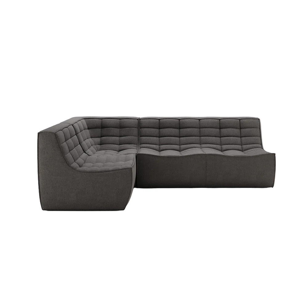 ETHNICRAFT N701 MODULAR SOFA - 4 - 90° SQUARE CORNER | $6,167.00 - Image 1