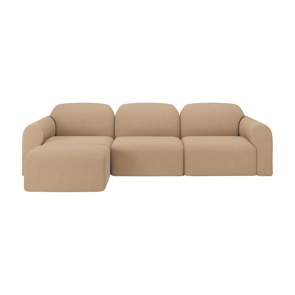 ETHNICRAFT BULKY MODULAR SOFA – 4 – SQUARE FOOTSTOOL | ,536.00