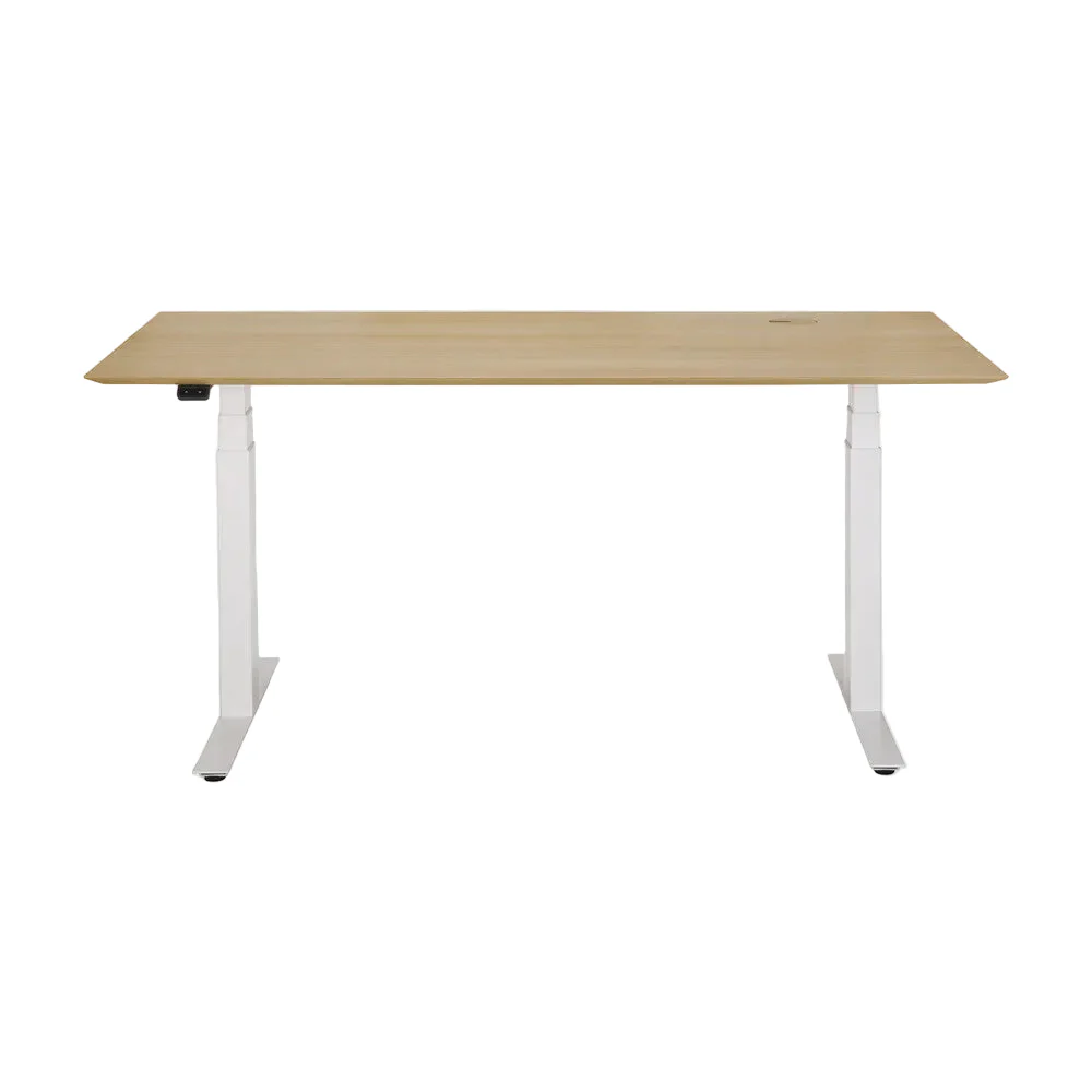 ETHNICRAFT BOK ADJUSTABLE DESK – OAK WITH WHITE BASE | ,118.00 – ,458.00