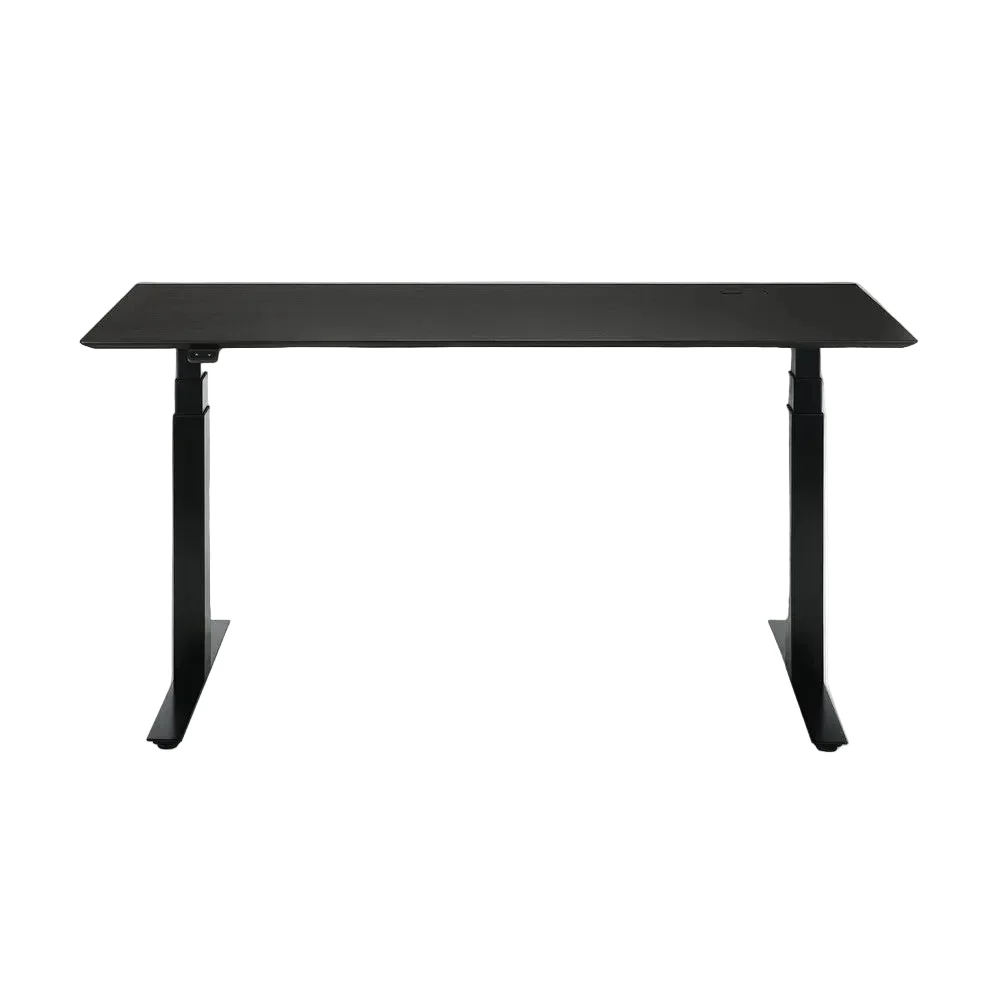 ETHNICRAFT BOK ADJUSTABLE DESK – OAK BLACK WITH BLACK BASE | ,358.00 – ,718.00
