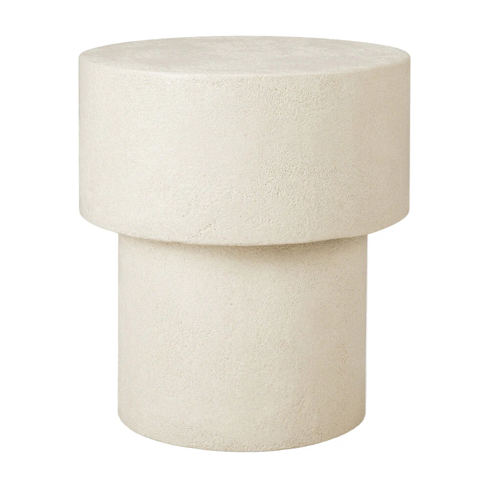 ETHNICRAFT ELEMENTS MUSHROOM SIDE TABLE - MICROCEMENT | $549.00 - Image 1