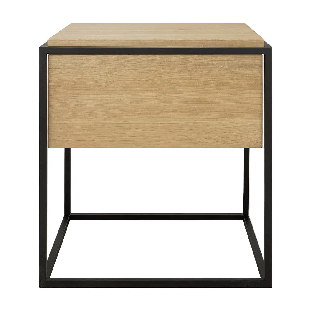 ETHNICRAFT MONOLIT BEDSIDE TABLE – OAK | 9.00