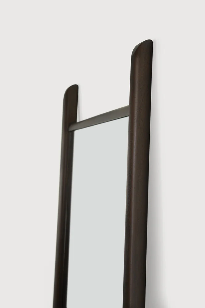 ETHNICRAFT PI FLOOR MIRROR - MAHOGANY DARK BROWN | $559.00 - $779.00 - Image 2