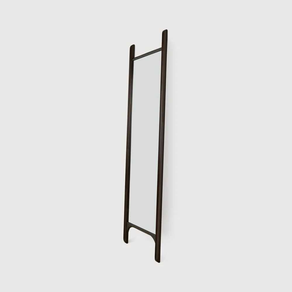 ETHNICRAFT PI FLOOR MIRROR - MAHOGANY DARK BROWN | $559.00 - $779.00 - Image 3
