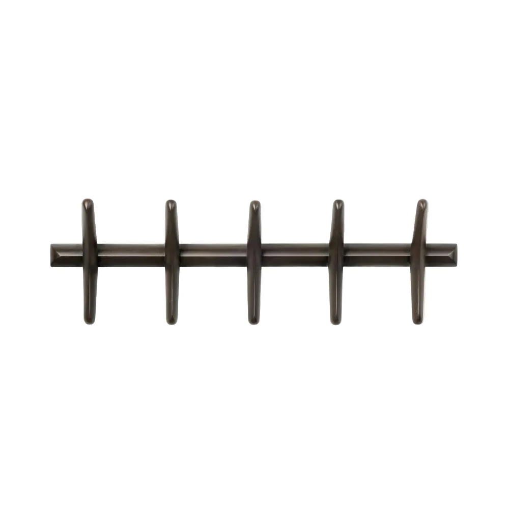 ETHNICRAFT PI WALL COAT RACK - MAHOGANY DARK BROWN | $179.00 - Image 2