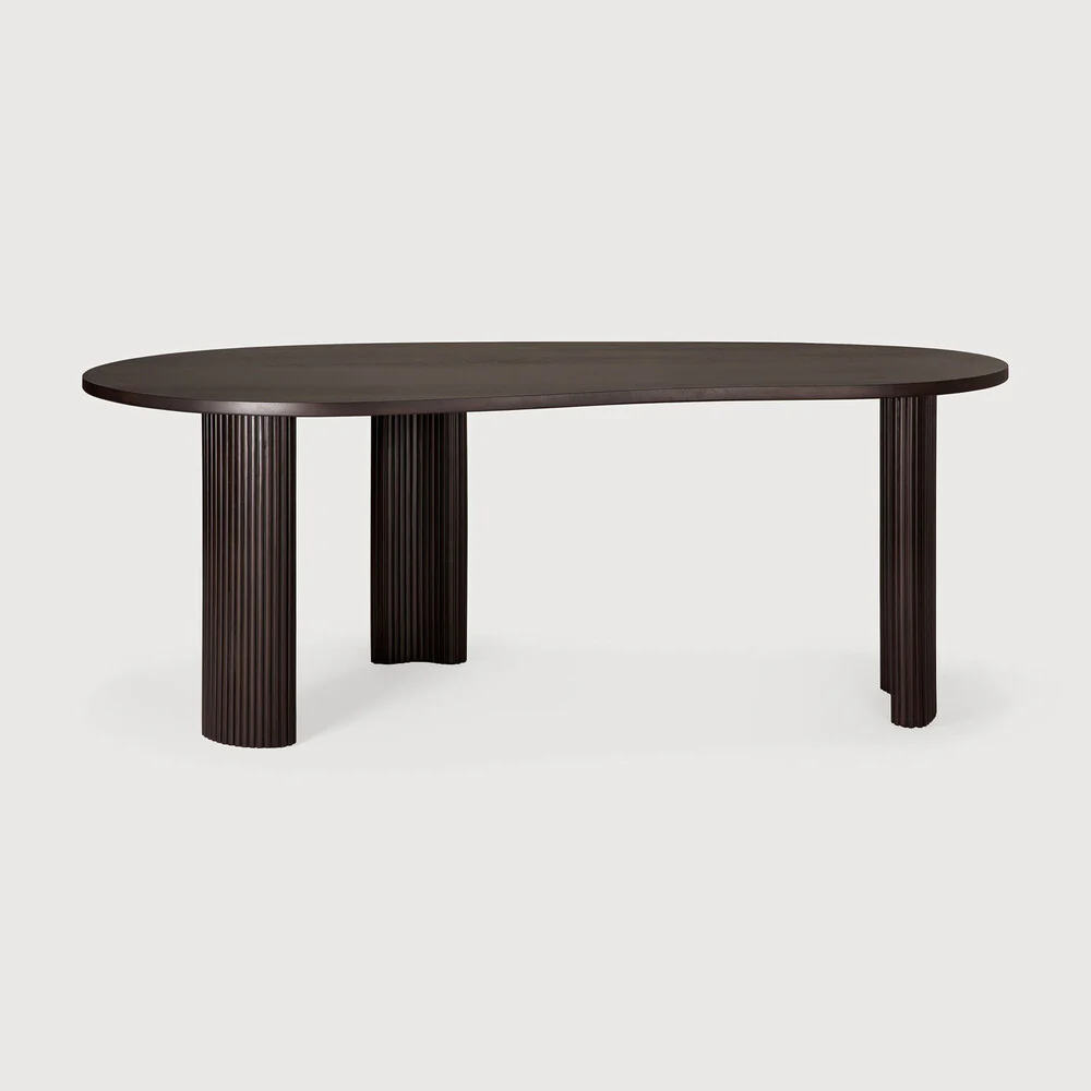 ETHNICRAFT BOOMERANG DESK - MAHOGANY DARK BROWN | $1,929.00 - $2,899.00 - Image 2