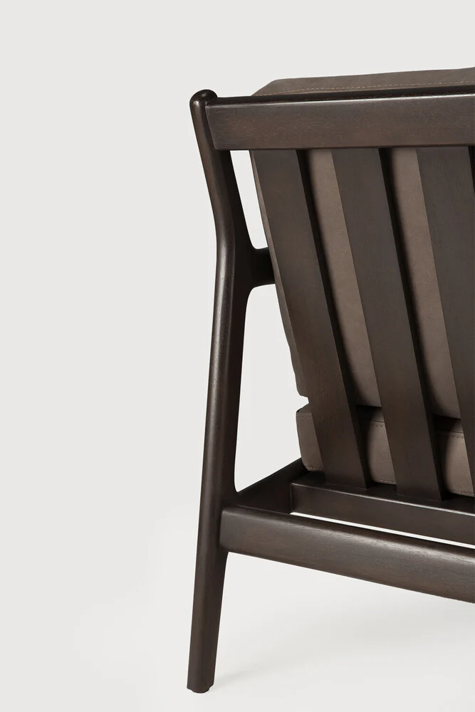 ETHNICRAFT JACK LOUNGE CHAIR - TERRA NUBUCK LEATHER | $2,478.00 - Image 3