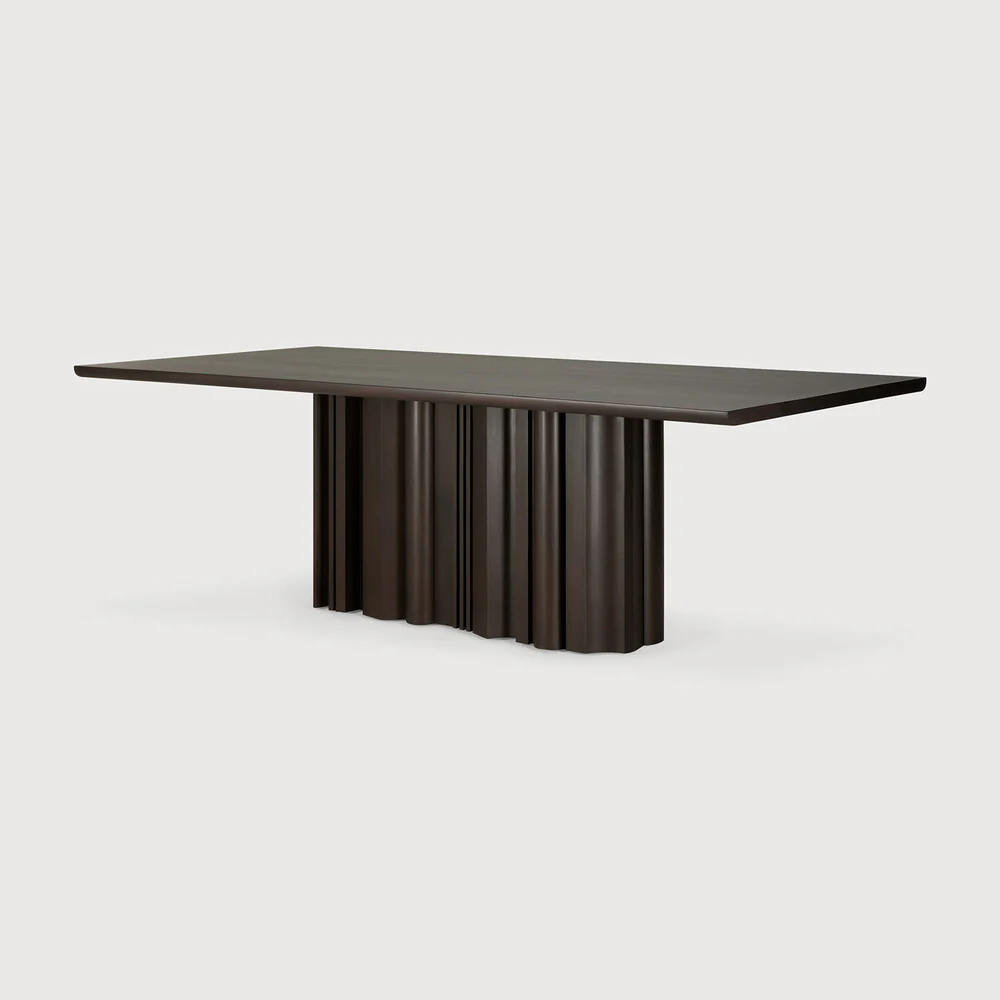 ETHNICRAFT SEQUENCE DINING TABLE - MAHOGANY DARK BROWN | $5,369.00 - Image 2