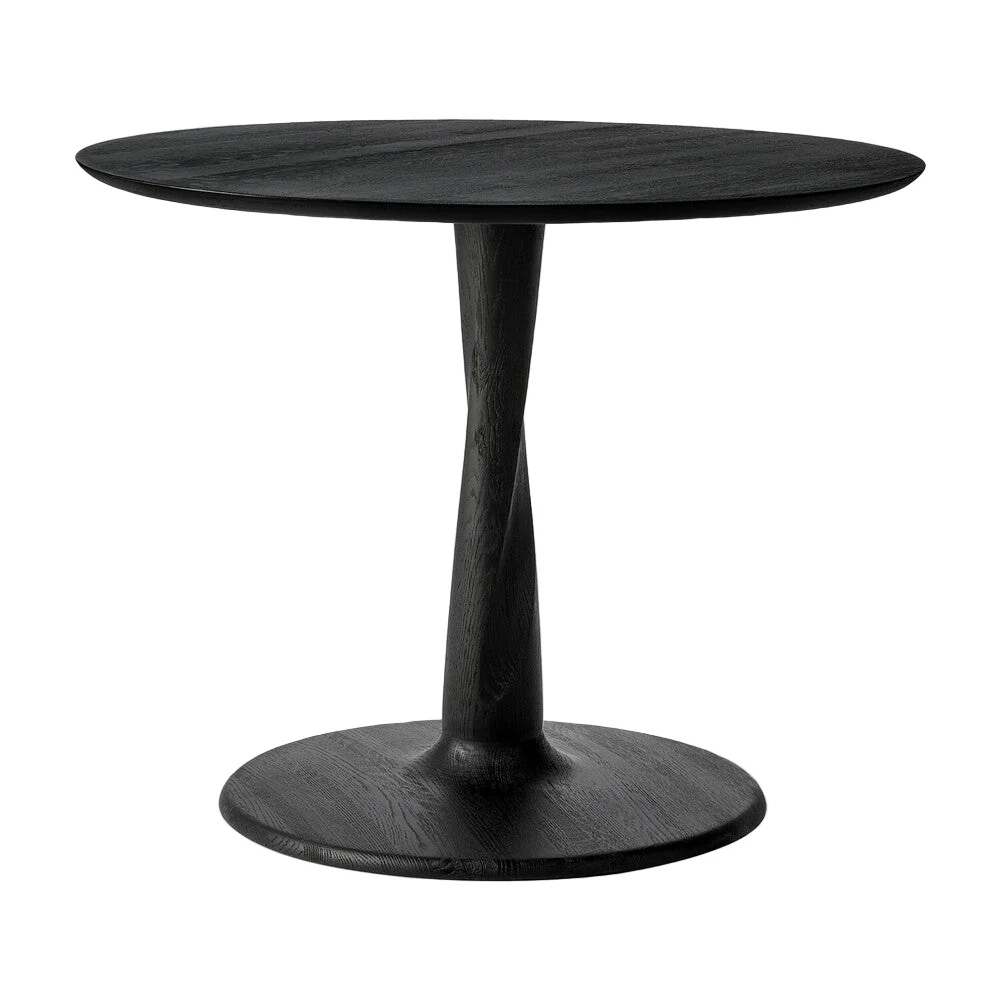 ETHNICRAFT TORSION LOW DINING TABLE - OAK BLACK | $2,019.00 - Image 1