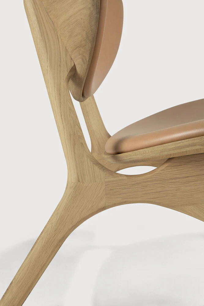 ETHNICRAFT EYE LOUNGE CHAIR - SIENNA LEATHER | $2,679.00 - Image 3