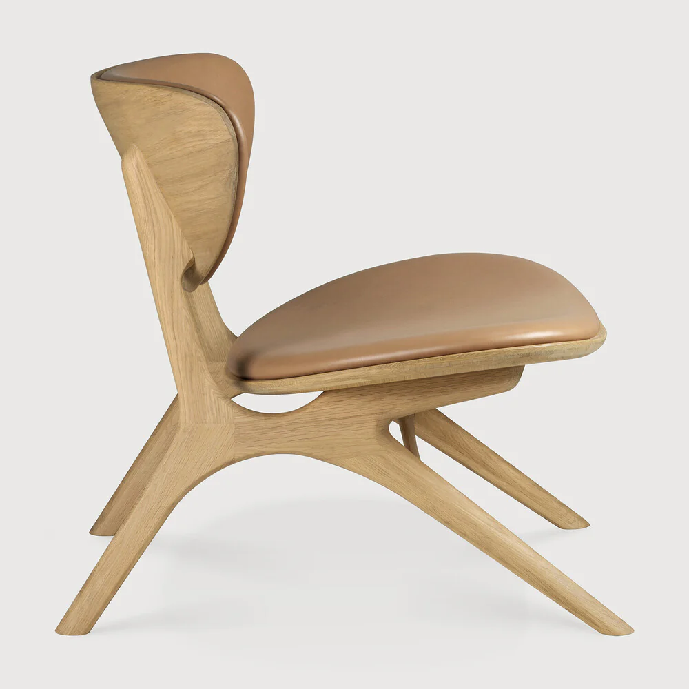 ETHNICRAFT EYE LOUNGE CHAIR - SIENNA LEATHER | $2,679.00 - Image 2