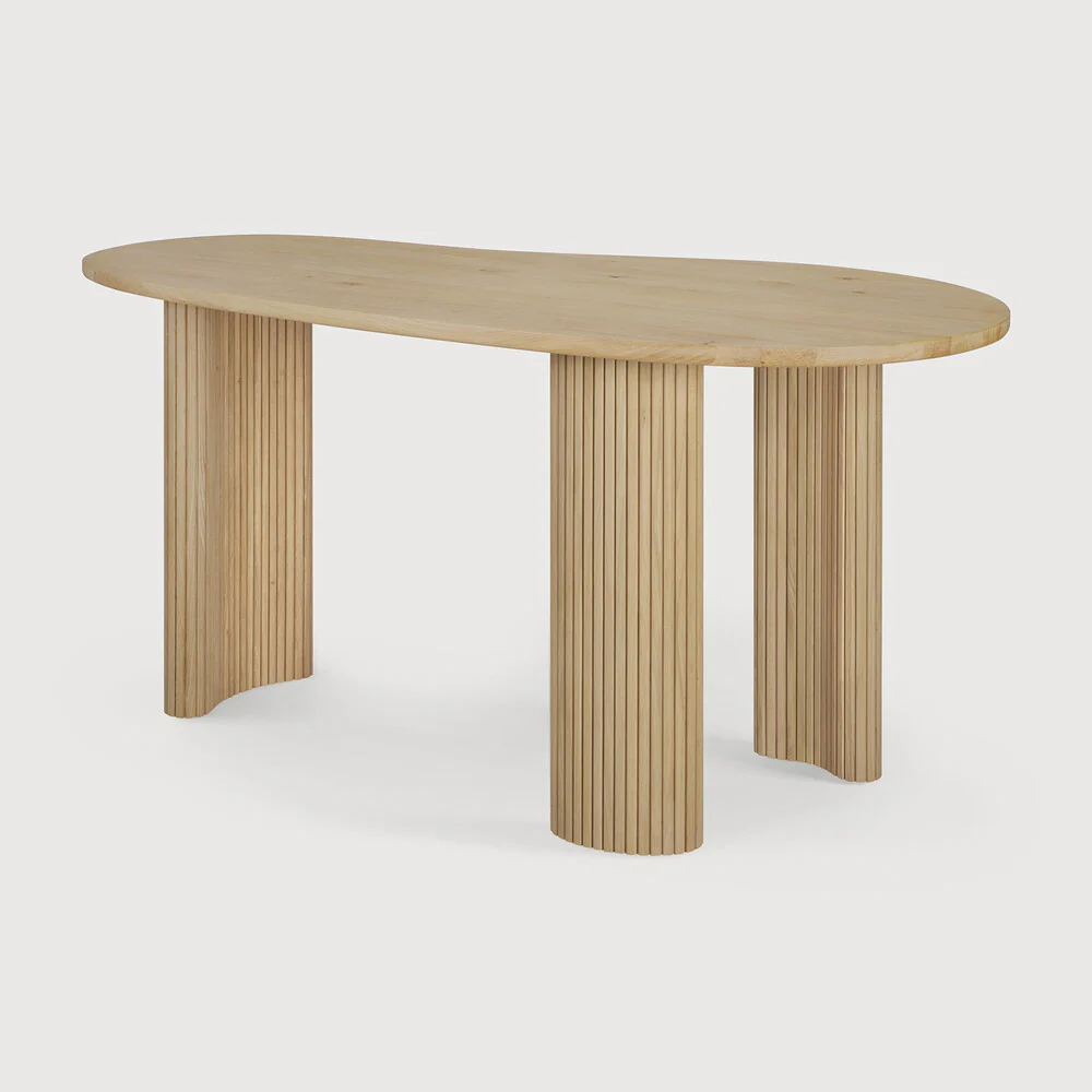 ETHNICRAFT BOOMERANG DESK - OAK | $2,919.00 - Image 3