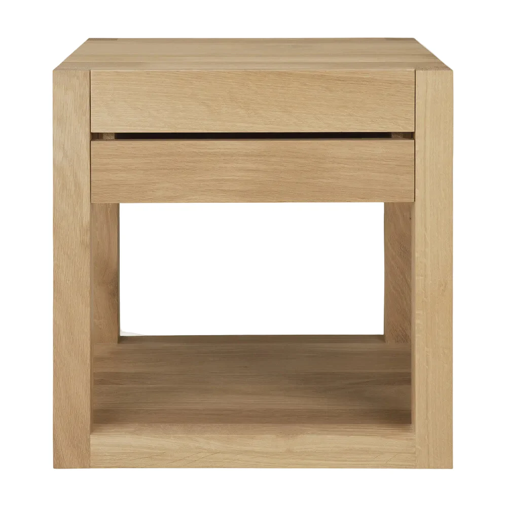 ETHNICRAFT AZUR BEDSIDE TABLE – OAK | 9.00