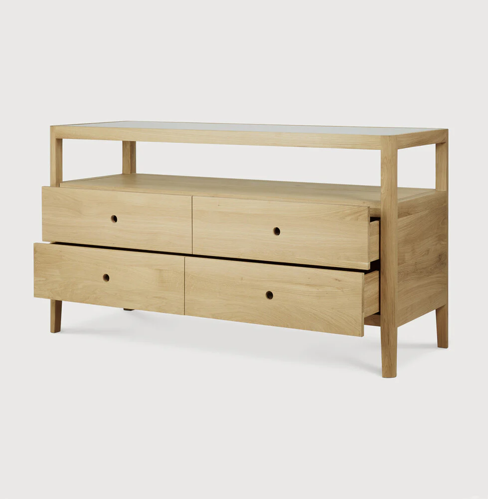 ETHNICRAFT SPINDLE DRESSER - OAK | $4,389.00 - Image 3