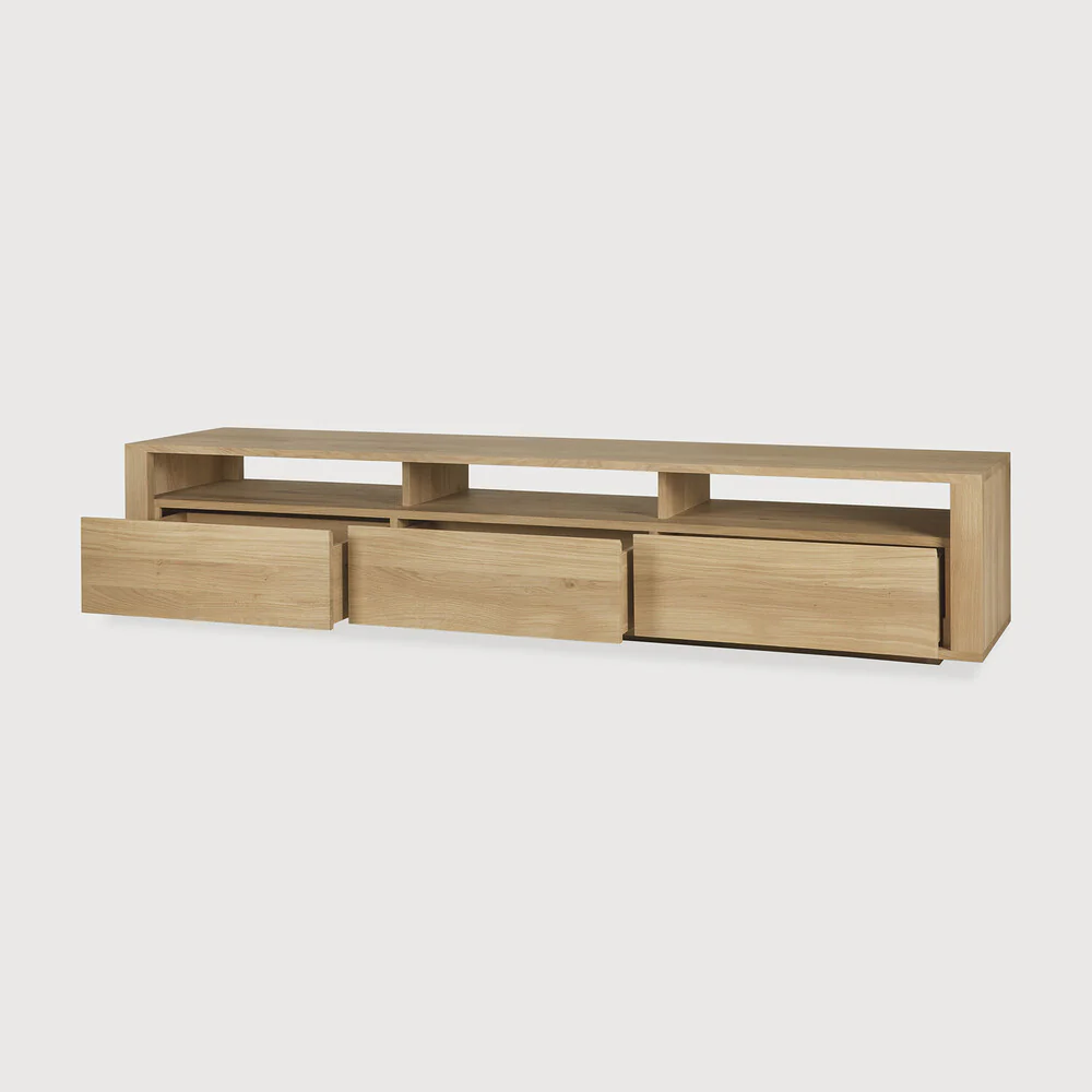 ETHNICRAFT SHADOW TV CUPBOARD - OAK | $2,429.00 - $3,899.00 - Image 3