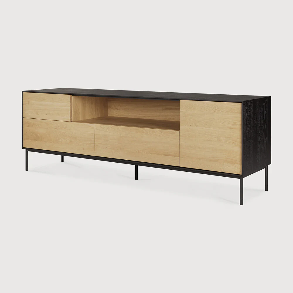 ETHNICRAFT BLACKBIRD TV CUPBOARD - OAK | $3,839.00 - Image 2
