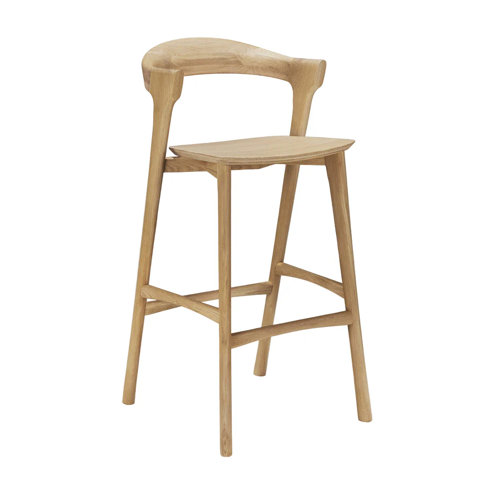 ETHNICRAFT BOK BAR STOOL - OAK | $1,259.00 - Image 1