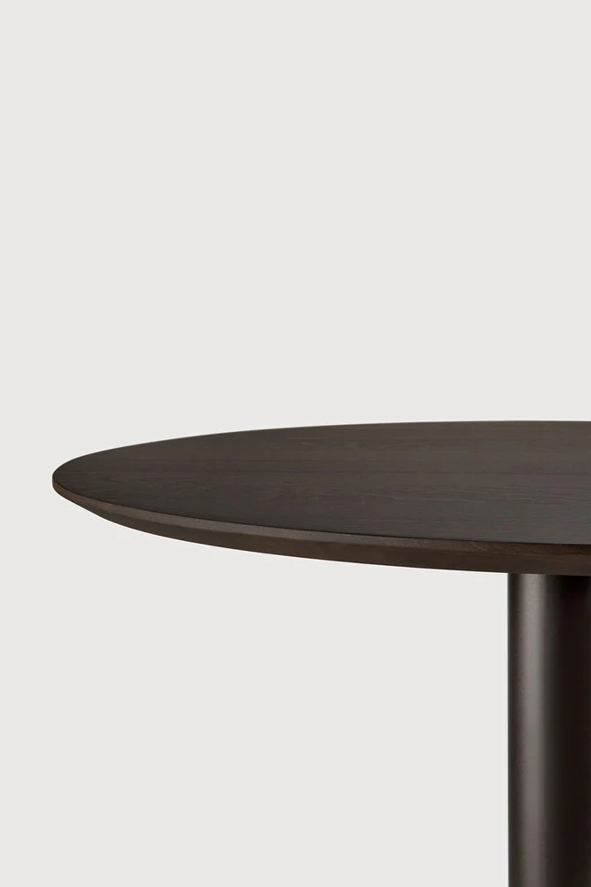 ETHNICRAFT BLEND DINING TABLE - OAK BROWN AND DARK BRONZE METAL | $1,658.00 - Image 2