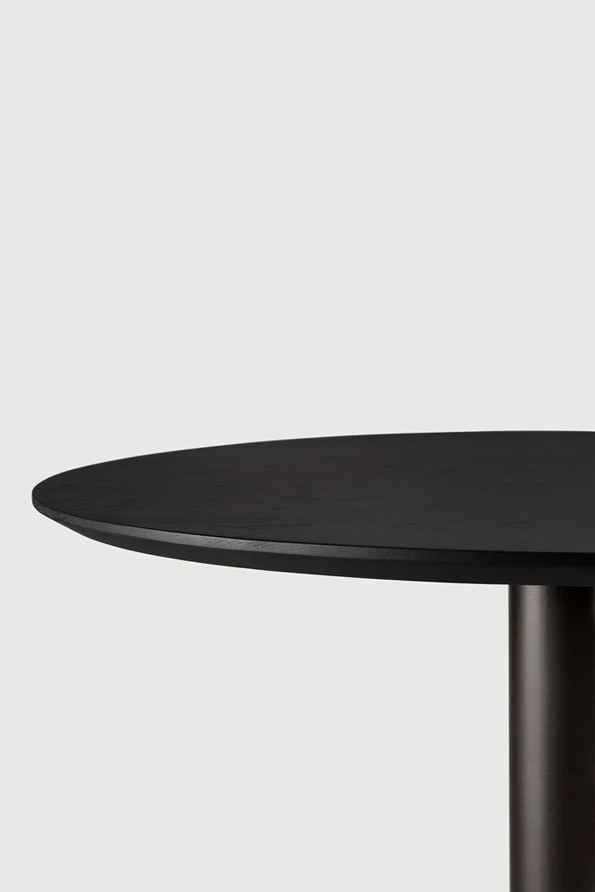 ETHNICRAFT BLEND DINING TABLE - OAK BLACK AND DARK BRONZE METAL | $1,658.00 - Image 3