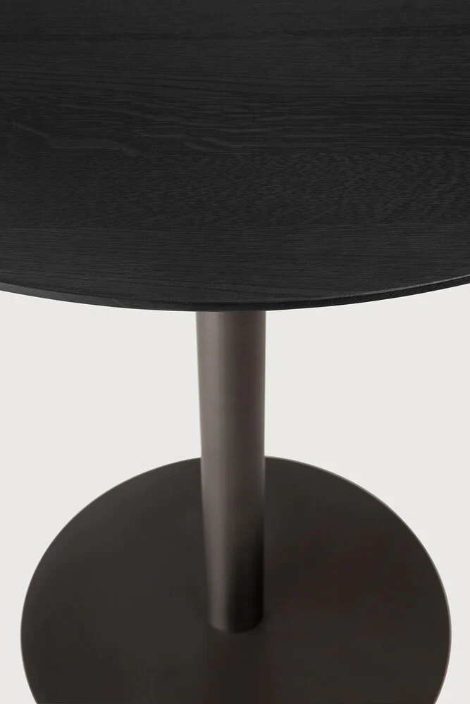 ETHNICRAFT BLEND DINING TABLE - OAK BLACK AND DARK BRONZE METAL | $1,658.00 - Image 2