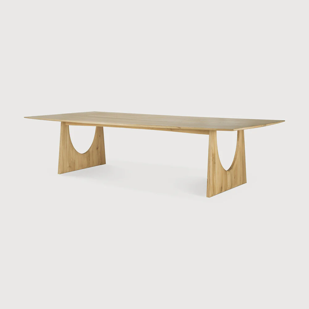 ETHNICRAFT GEOMETRIC MEETING TABLE - OAK | $11,389.00 - Image 2