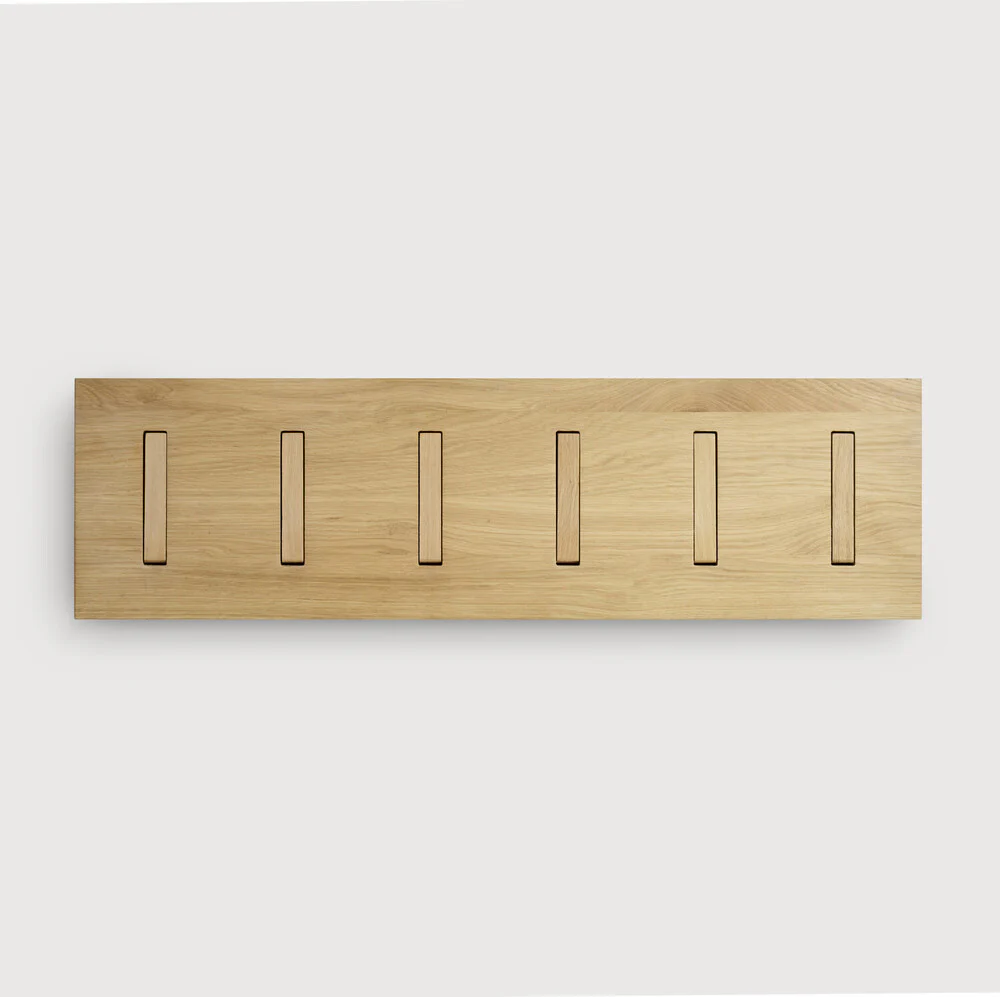 ETHNICRAFT UTILITILE WALL HANGER - OAK | $309.00 - $409.00 - Image 2