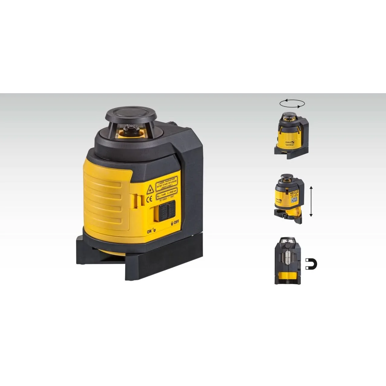 Stabila 03360 LAX 400 Red Laser Level Set - Image 2