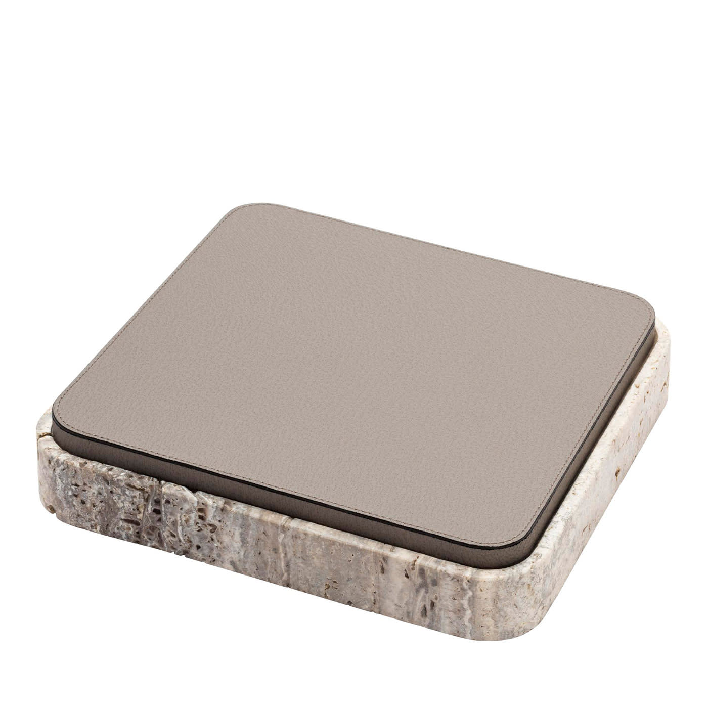 GIOBAGNARA | GIZA LEATHER & MARBLE SQUARE BOX #1 | $855.00 - Image 1