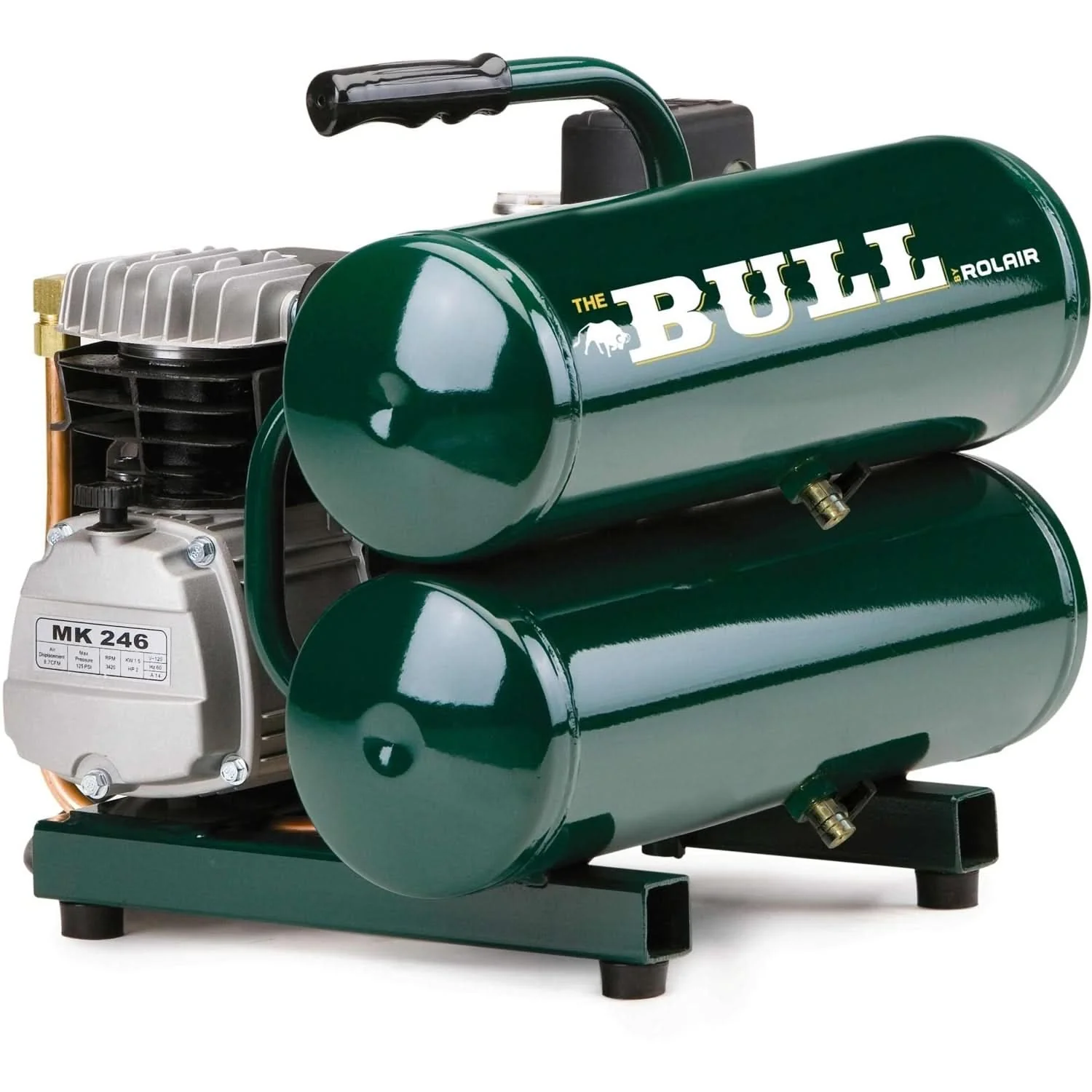 Rolair FC2002 Hand Carry Compressor – 2 Hp, 4.3 Gallons