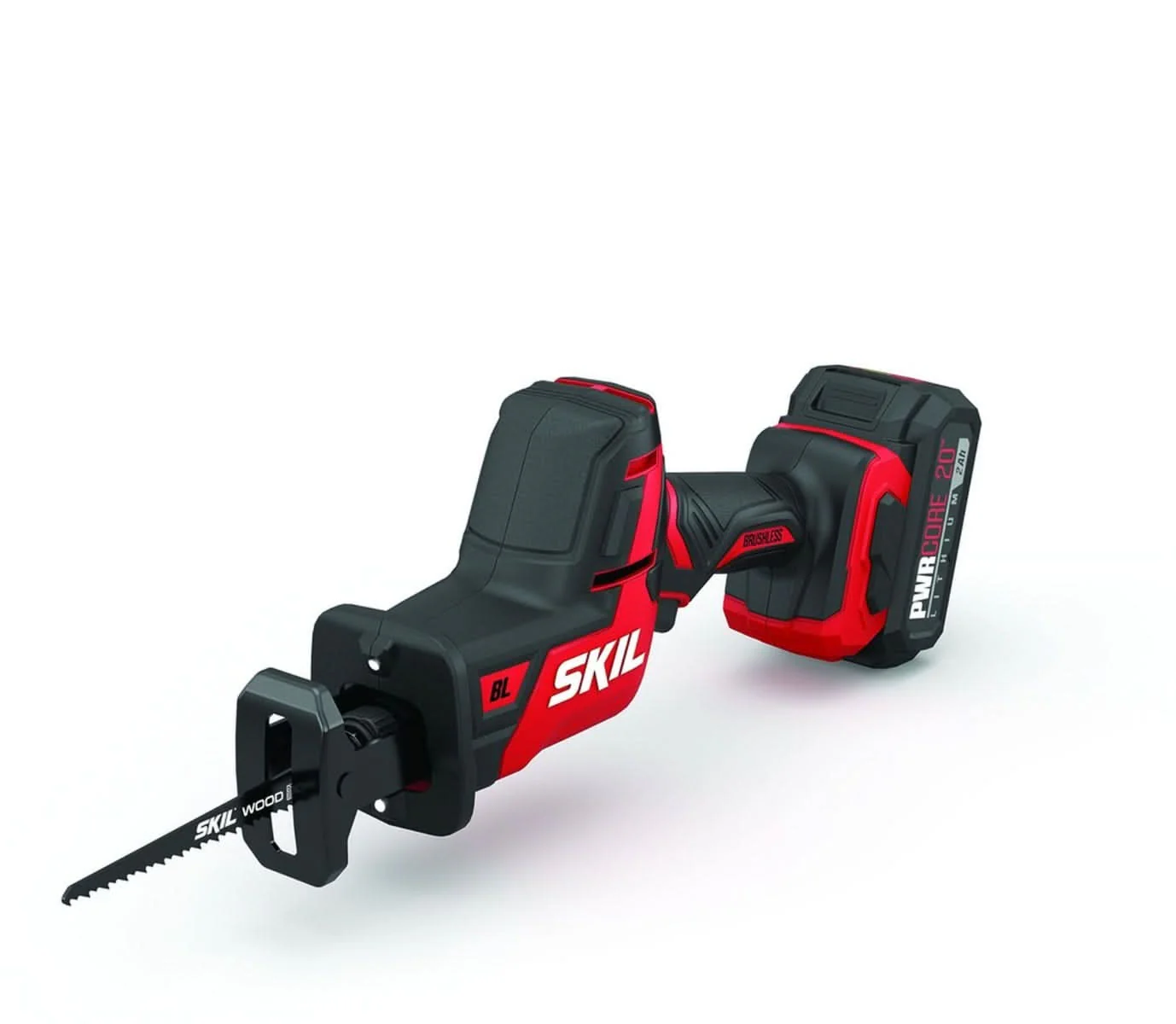 SKIL RS5825B-10 PWR CORE 20 Brushless 20V Compact Reciprocating Saw with Battery and Auto PWR JUMP Charger - Image 3