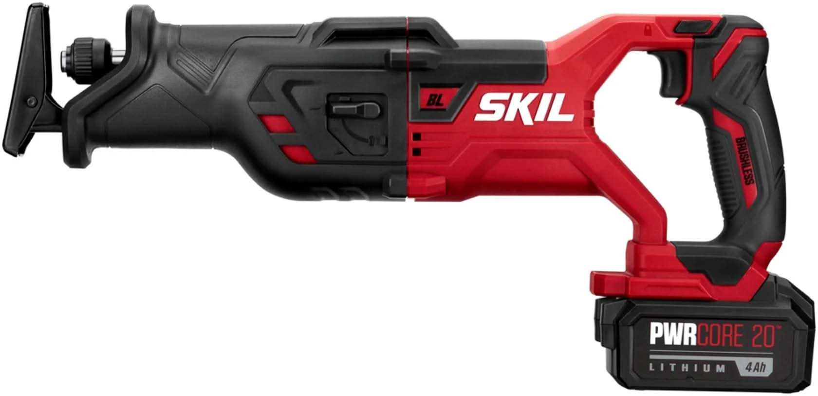 SKIL RS5884-1A PWRCore 20 Brushless 20V Reciprocating Saw Kit with 4.0Ah Battery and PWR JUMP Charger - Image 3