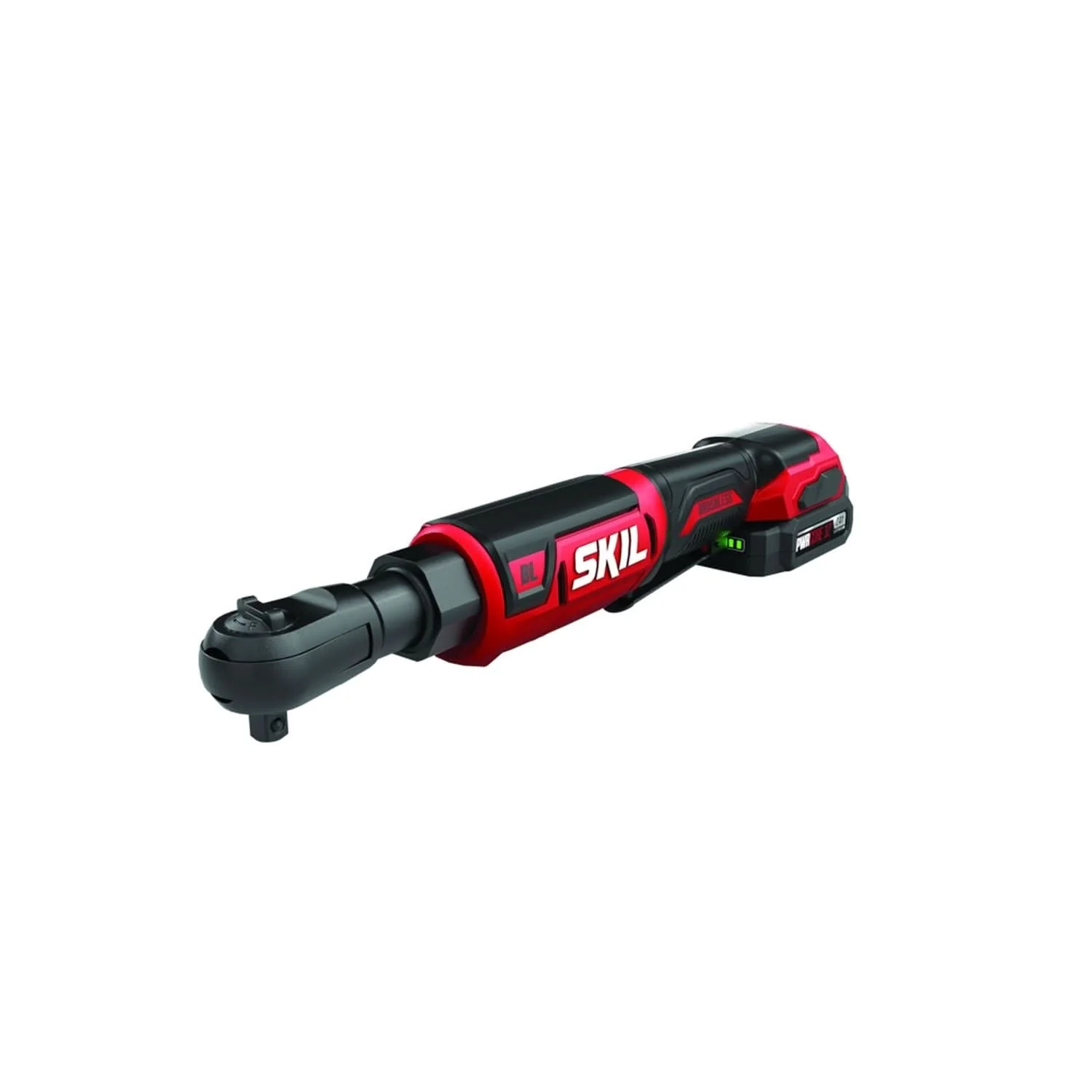 SKIL RW5763A-10 PWR CORE 12 Brushless 12V 3/8″ Ratchet Wrench with Battery and PWR JUMP Charger
