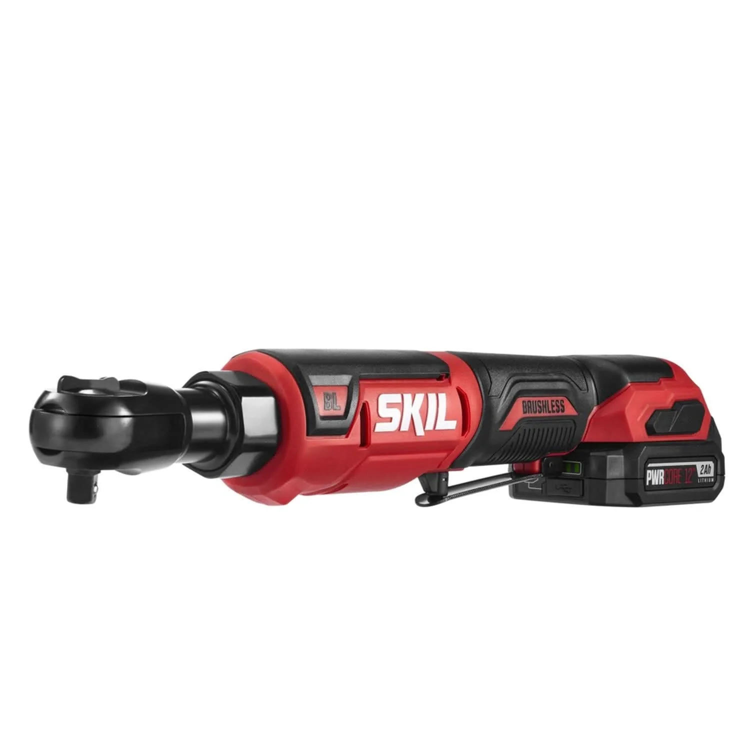 SKIL RW5763A-10 PWR CORE 12 Brushless 12V 3/8" Ratchet Wrench with Battery and PWR JUMP Charger - Image 2