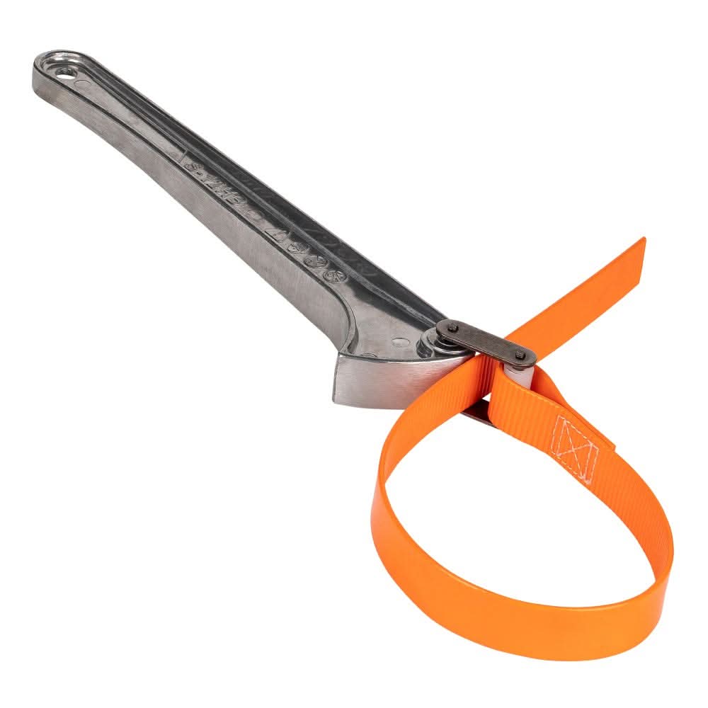 Klein Tools S12HB Grip-It Strap Wrench, 1-1/2 in. to 5 in., 12 in. Handle - Image 3