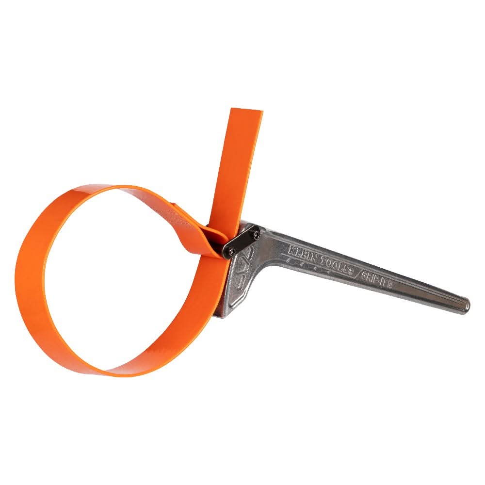 Klein Tools S18HB Grip-It Strap Wrench, 1-1/8 in. to 8 in., 18 in. Handle - Image 2