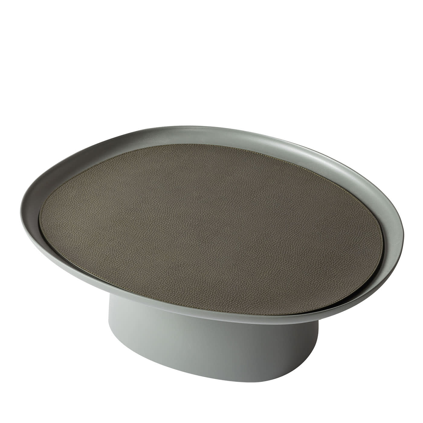 GIOBAGNARA | MARIS EXTRA LARGE ROUND GREEN RAISED TRAY BY KELLY WEARSTLER | $1,990.00 - Image 1