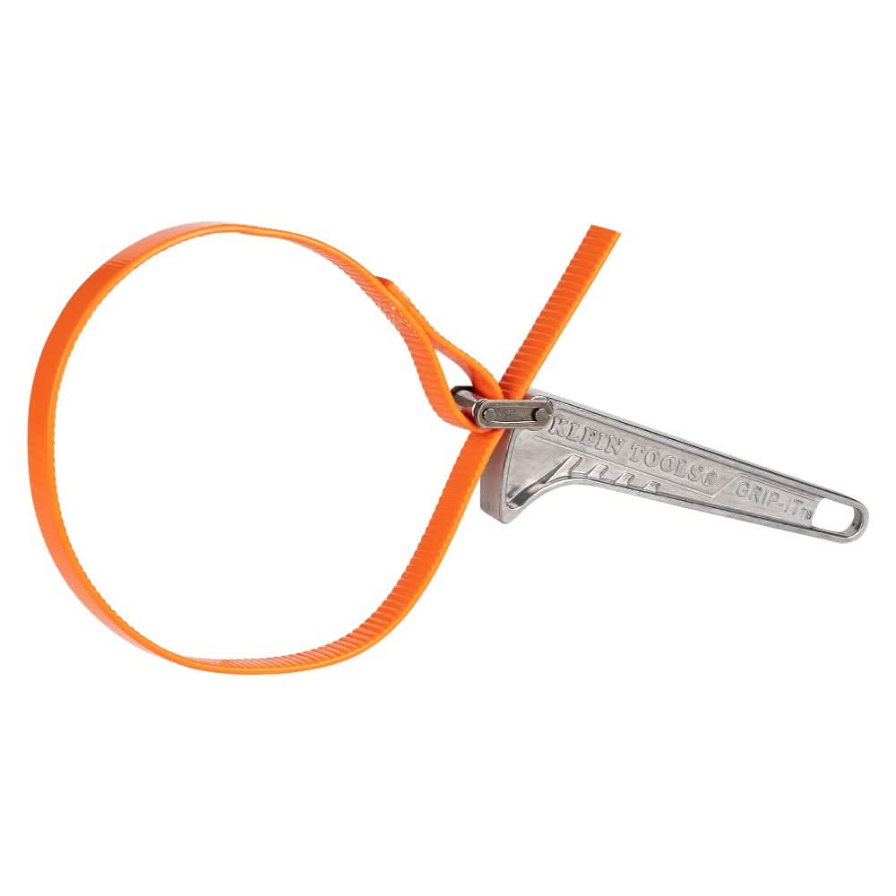 Klein Tools S6HB Grip-It Strap Wrench, 1-1/2 in. to 4 in., 6 in. Handle - Image 2