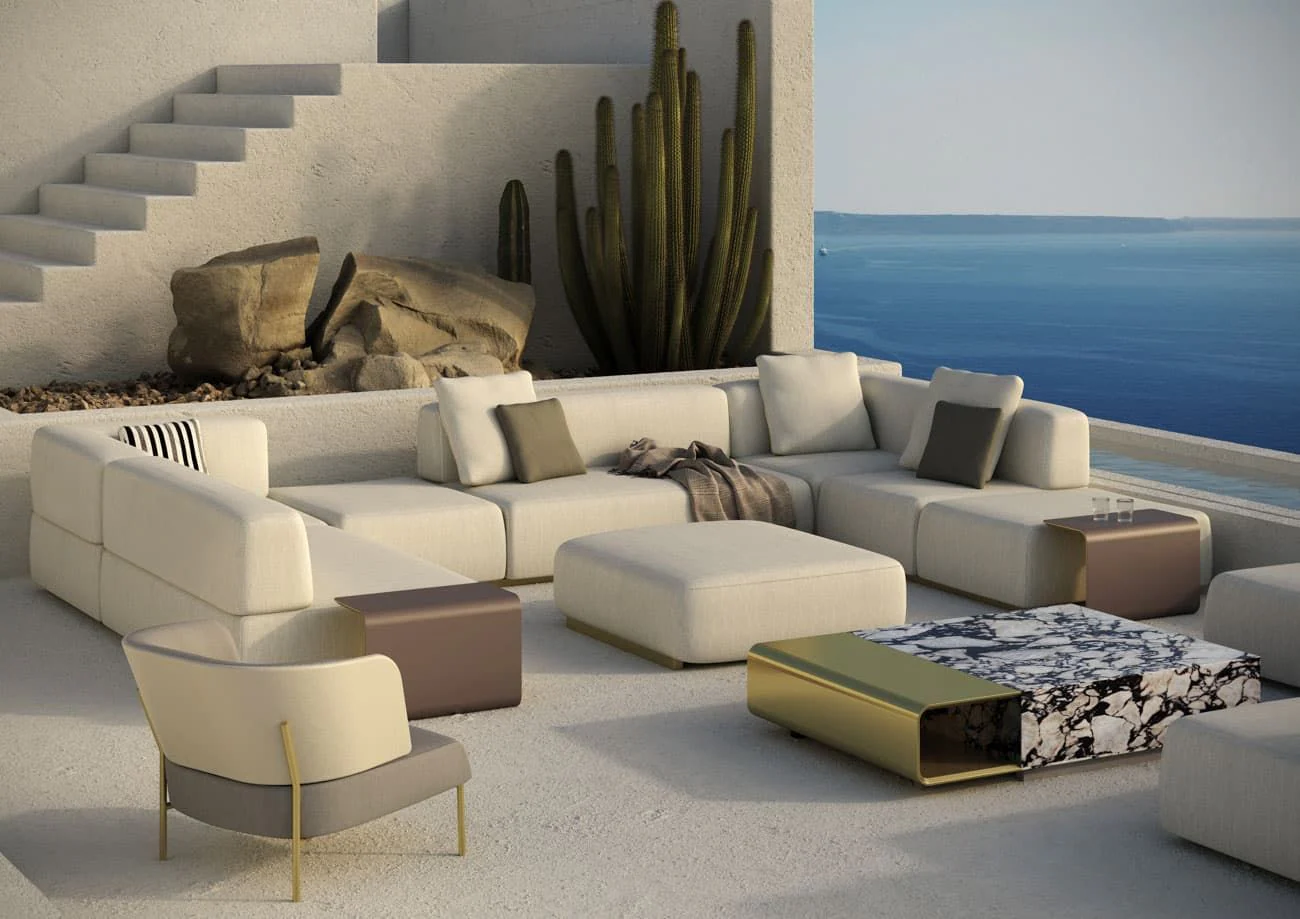 OUTDOOR SANTORINI SOFA | $32,488.00 - Image 3