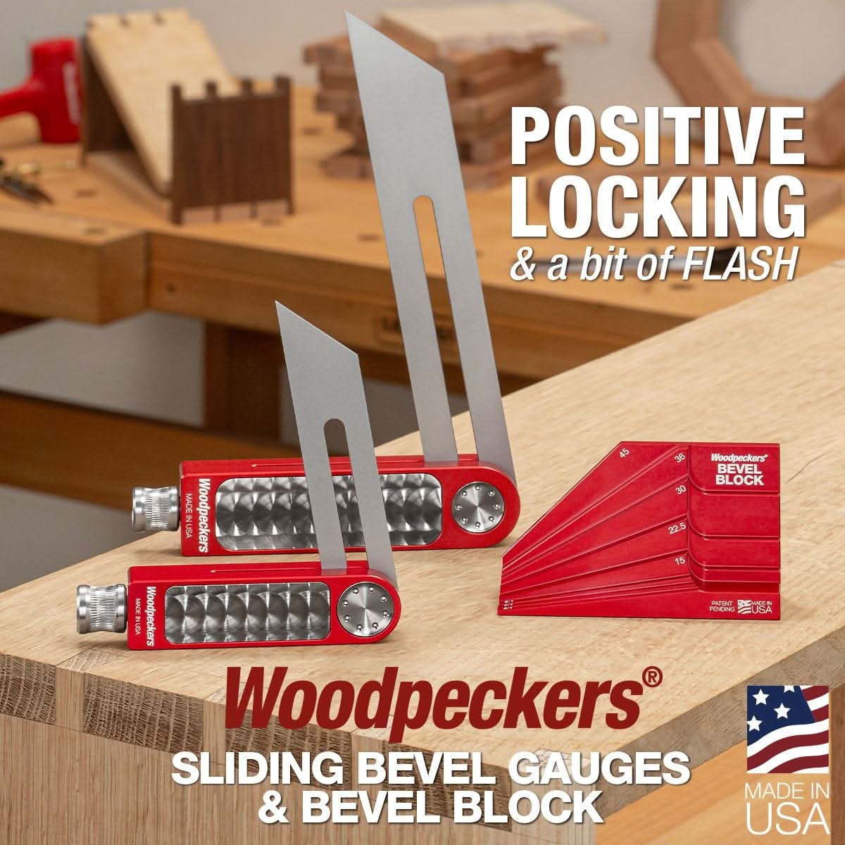 Woodpeckers SBG-4-23 4 in. Sliding Bevel Gauge - Image 2