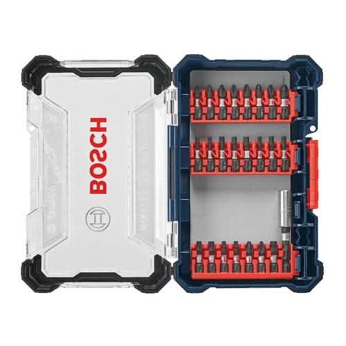 Bosch SDMSD24 24-Piece Driven Impact Screwdriving Custom Case Set